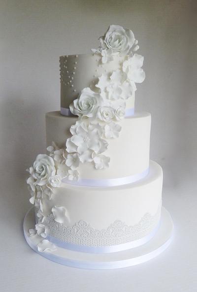 Double two sided Marvel Avengers wedding cake - Cake by Angel Cake Design