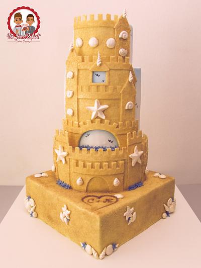 SandCastle Wedding  - Cake by CAKE RÉVOL