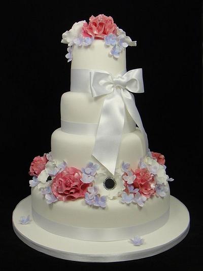 Hannah - Wedding Cake - Cake by Ceri Badham