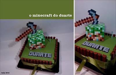 Duarte's Minecraft Cake! - Cake by Bela Verdasca