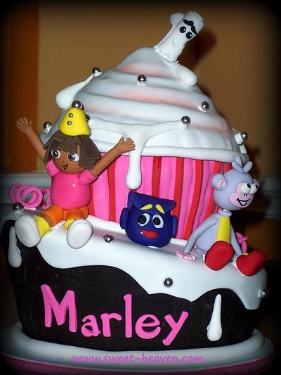 Dora and Boots - Cake by Sweet Heaven Cakes