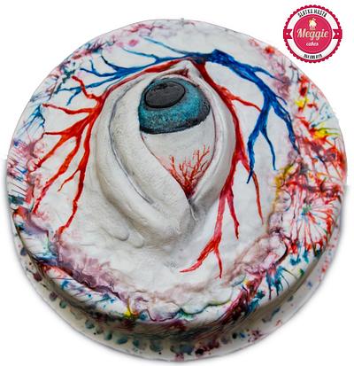 Pollock Eye cake  - Cake by Meggie cakes