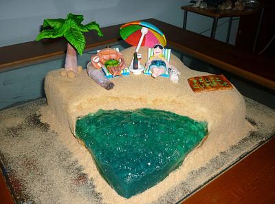 Playa Carmona - Cake by Reposteria El Duende