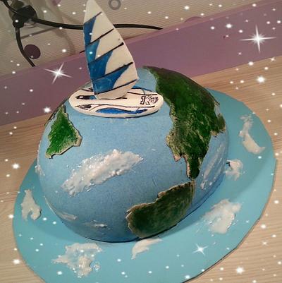 World - Cake by Danguole