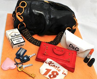 Handbag Cake - Cake by Calli Creations