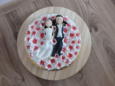 cake for wedding anniversary - Cake by Janeta Kullová