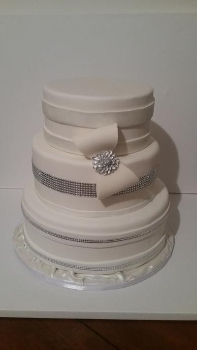 Wedding cake.. - Cake by Stefaniscakes