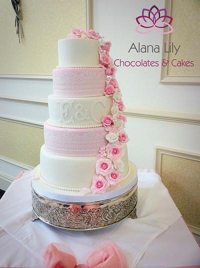 My Brother's wedding cake - Cake by Alana Lily Chocolates & Cakes