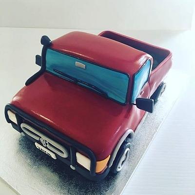 Toyota Ute Car Cake - Cake by Creative Cakes - Deborah Feltham