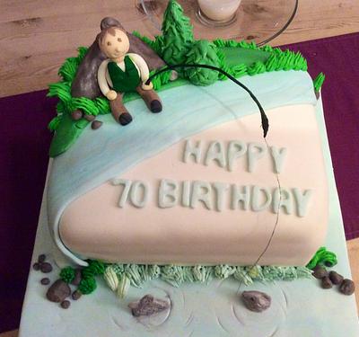 Gone Fishing - Cake by Rhian -Higgins Home Bakes 