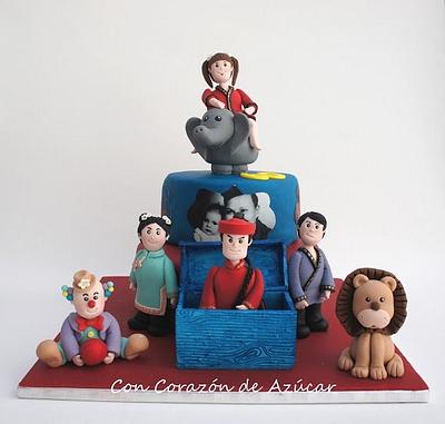 Family Circus - Familia Circense - Cake by Florence Devouge