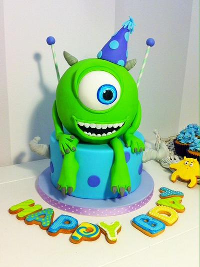 Monster & Co party - Cake by Bella's Bakery