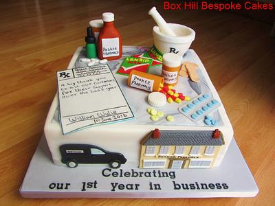 Pharmacy Celebration Cake - Cake by Nor