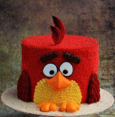 RED !!  - Cake by Hima bindu