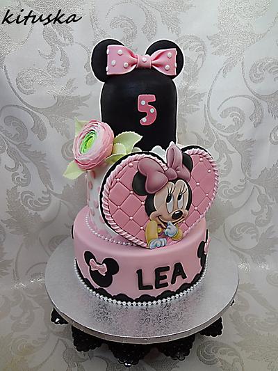 minnie mouse cake - Cake by Katarína Mravcová