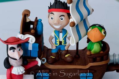 Jake and the pirates - Cake by Chicca D'Errico
