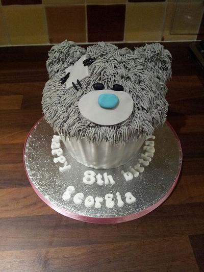 me to you bear giant cupcake - Cake by Lou Lou's Cakes