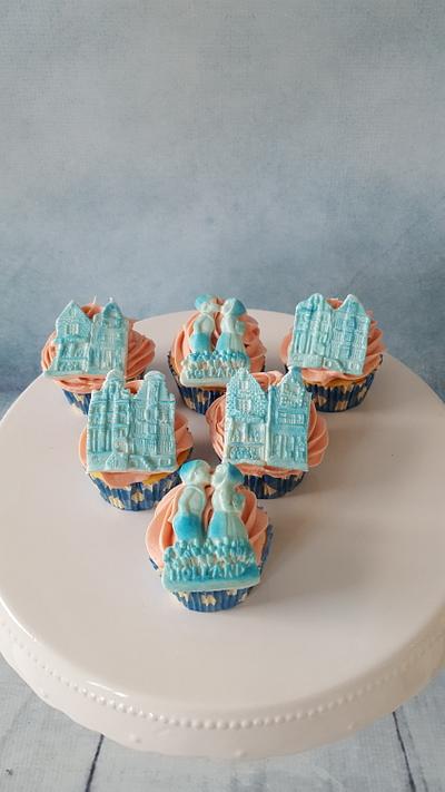 holland cupcake - Cake by henriet miggelenbrink