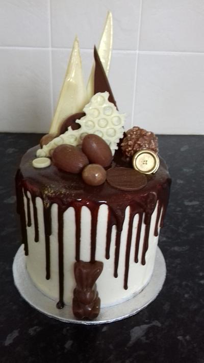 Easter drippy cake - Cake by Sue