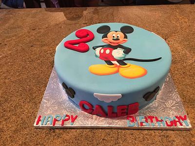 Mickey Mouse Birthday Cake - Cake by Rencia's Creations