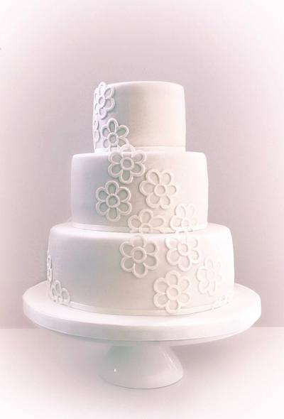 Simple wedding cake - Cake by Dasa