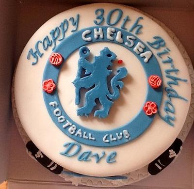 Chelsea football cake - Cake by shelley