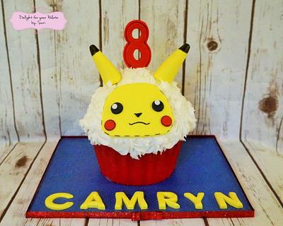 Pikachu  - Cake by Delight for your Palate by Suri
