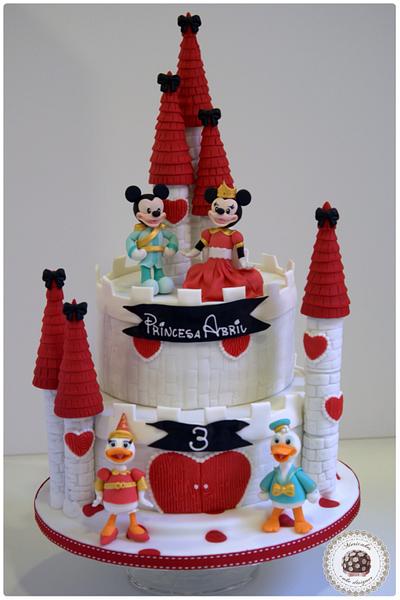 Disney Castle Cake - Cake by Mericakes