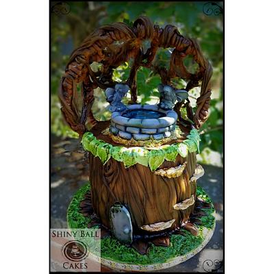 Fairy garden - Cake by Shiny Ball Cakes & Creations (Rose)