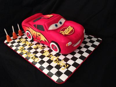 Lightning McQueen cake - Cake by Tammy 