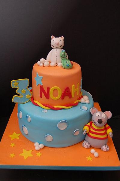 Toopy & Binoo Birthday Surprise - Cake by It's a Cake Thing 
