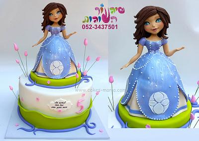 princess sofia cake  - Cake by sharon tzairi - cakes-mania