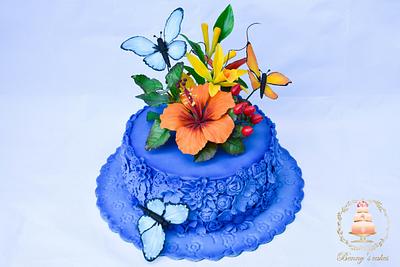 Tropical birthday cake - Cake by Benny's cakes