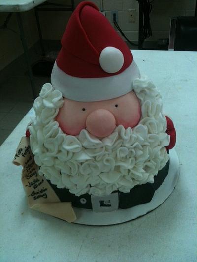 Santa Cake - Cake by Hello, Sugar!