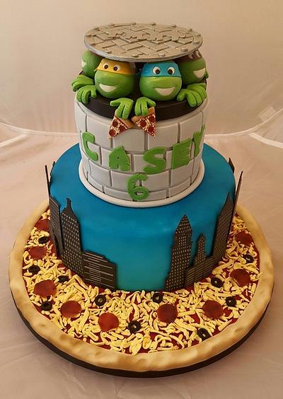 My Sons Teenage Mutant Ninja Turtle Cake - Cake by Kate