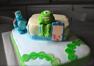 Monster & Co. cake - Cake by Milena