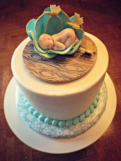 Baby Blossom cake - Cake by Renee Daly