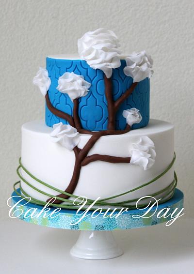 Wedding Cake 'Jasmine' - Cake by Cake Your Day (Susana van Welbergen)