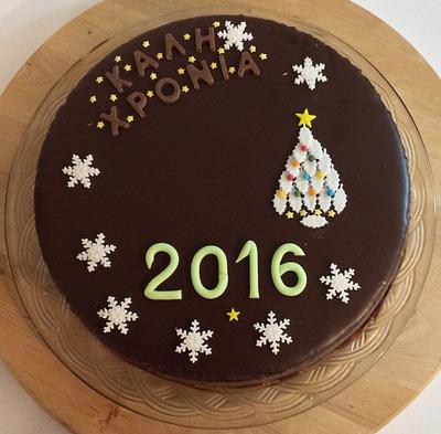 Happy New Year cake - Cake by My Sweet World_Elena