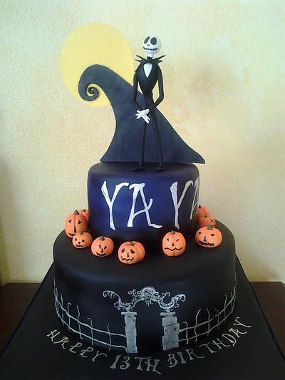 Nightmare Before Christmas - Cake by Cakes and Cupcakes by Monika