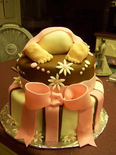 Baby Shower cake - Cake by brandy818