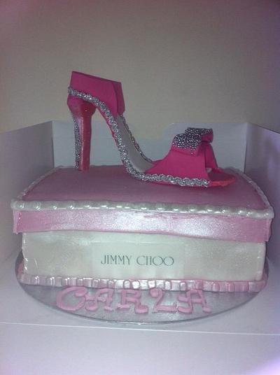 jimmy choo  - Cake by Witty Cakes