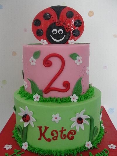Lady bug - Cake by Justbakedcakes