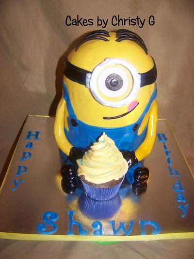 Minion! - Cake by Cakes by Christy G