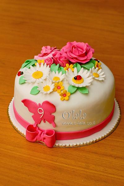 Flowers cake - Cake by Olya