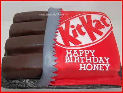 Giant Kit Kat Cake - Cake by It's a Cake Thing 