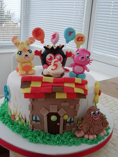 Moshi Monsters - Cake by Beata Khoo