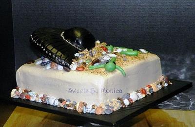 UFO or UBO - Unidentified Birthday Object - Cake by Sweets By Monica
