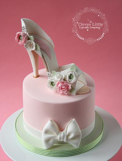 Bridal Shower Cake - Cake by Amanda’s Little Cake Boutique