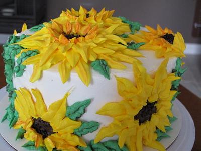 Sunflowers for ALS - Cake by Sharon